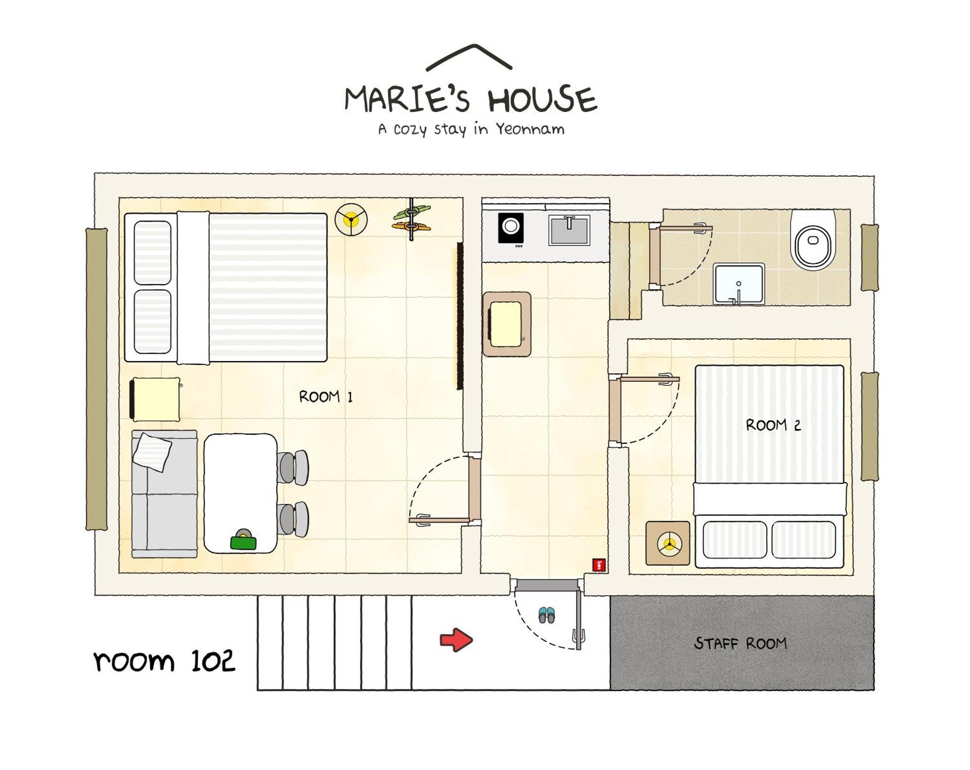 Marie'S House 102 Hongdae Ξενοδοχείο Σεούλ Εξωτερικό φωτογραφία
